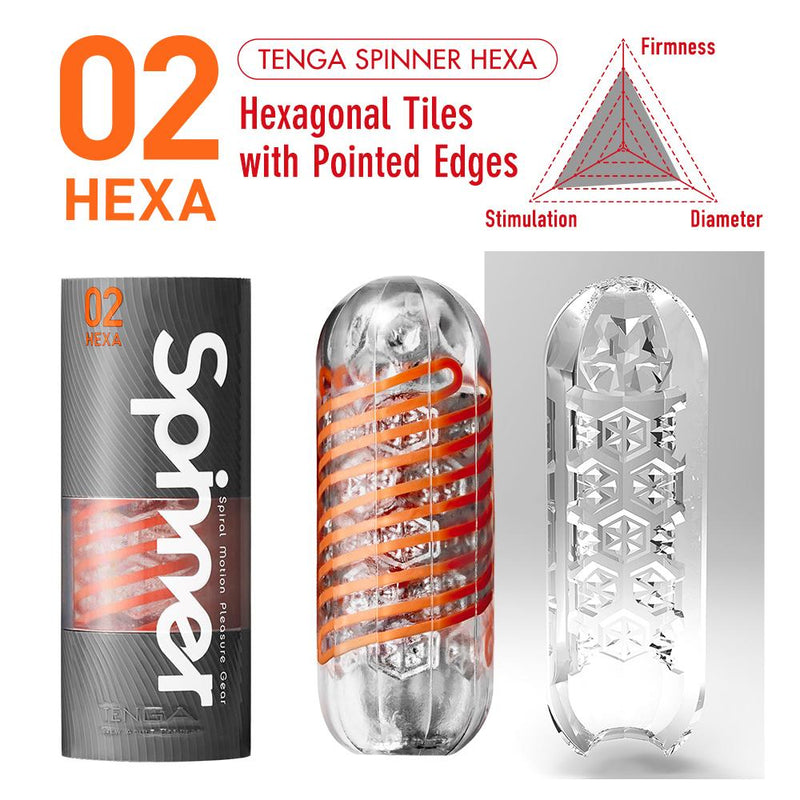 Tenga Spinner- 02 Hexa Stroker AF892