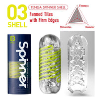 Tenga Spinner- 03 Shell Stroker AF894