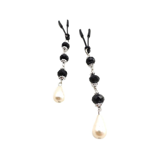 Pearl Black Beads A00558
