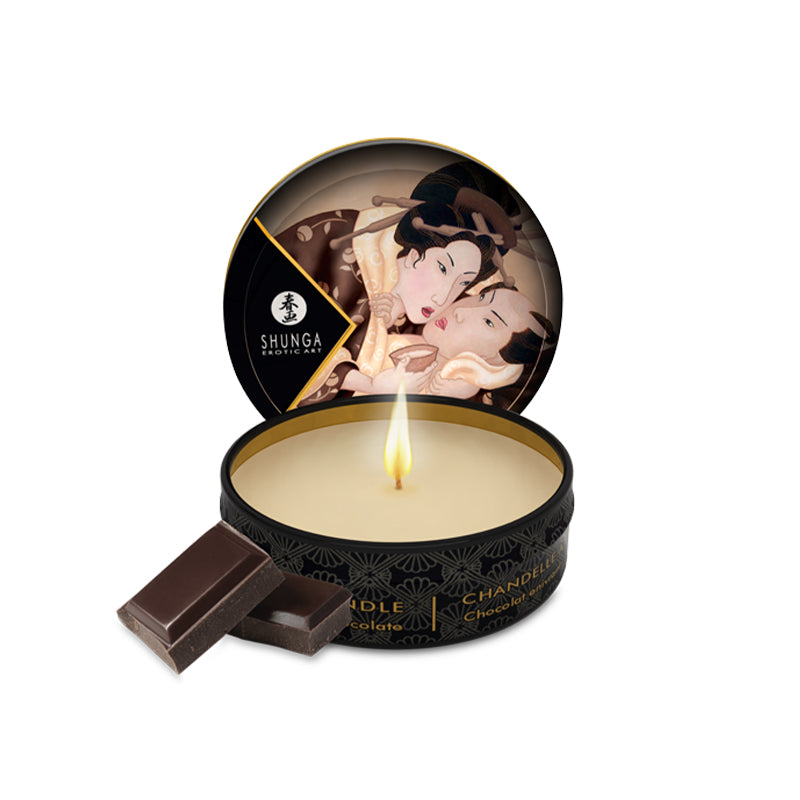 Mini Massage Candle - Excitation - Intoxicating Chocolate