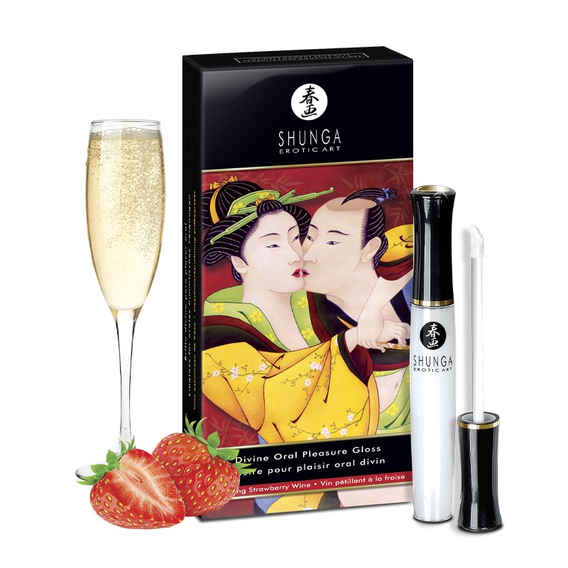 Divine Oral Pleasure Gloss - Sparkling Strawberry  Wine