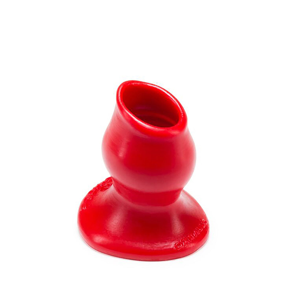 Pighole-1 Small Fuckable Buttplug - Red OX-1138-1-RED
